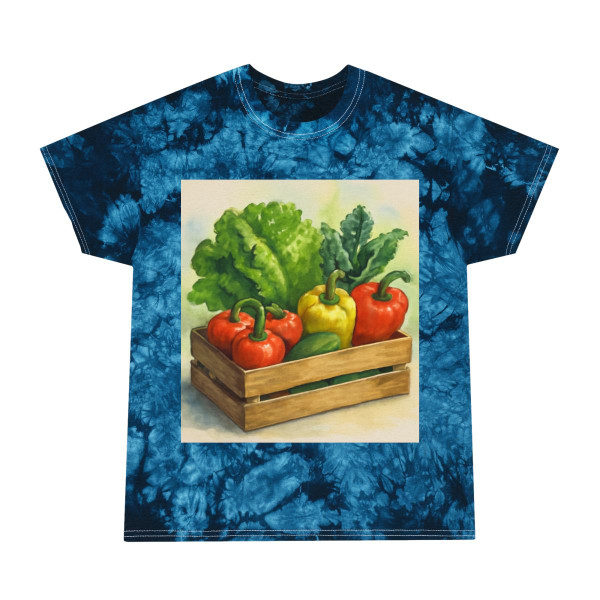 Savor the Harvest - Tie-Dye Tee, Crystal
