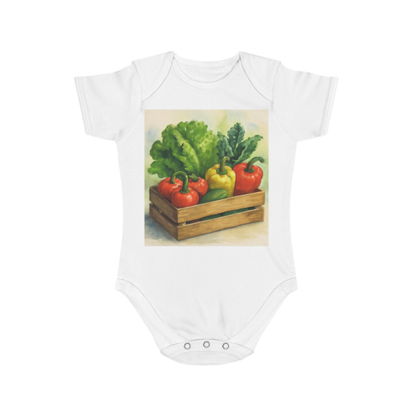 Savor the Harvest - Short Sleeve Baby Bodysuit