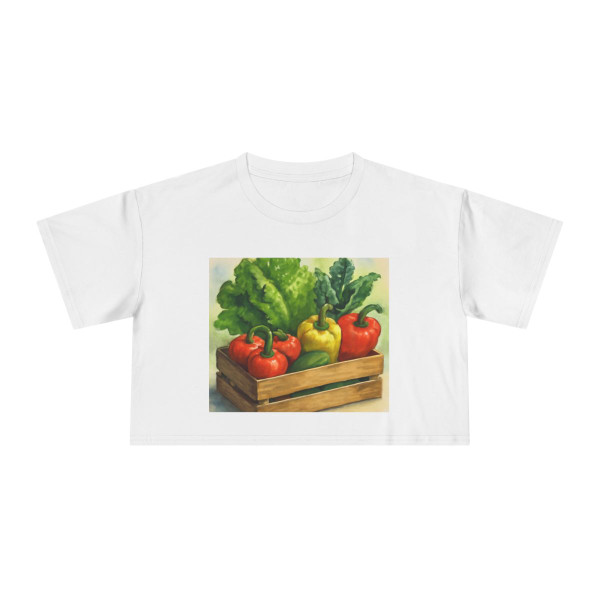 Savor the Harvest - Women's Crop Tee