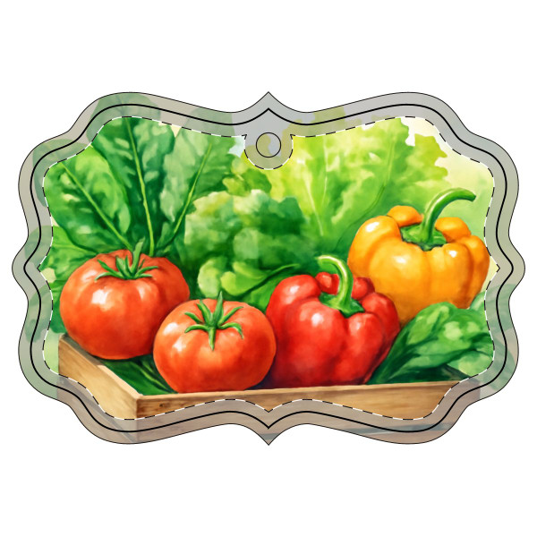 Savor the Harvest - Acrylic Ornament (Multi-depth)