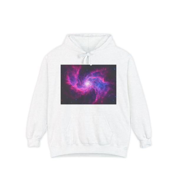 Ethereal Cosmic Voyage - Unisex Garment-Dyed Hoodie