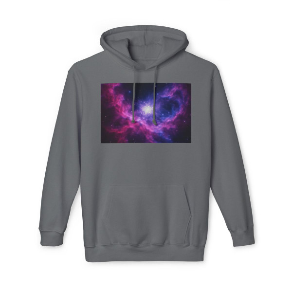 Ethereal Cosmic Voyage - Unisex Hooded Sweatshirt, Made in US