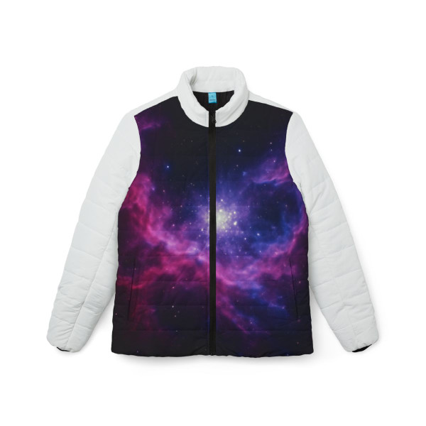 Ethereal Cosmic Voyage - Women’s Puffer Jacket (AOP)