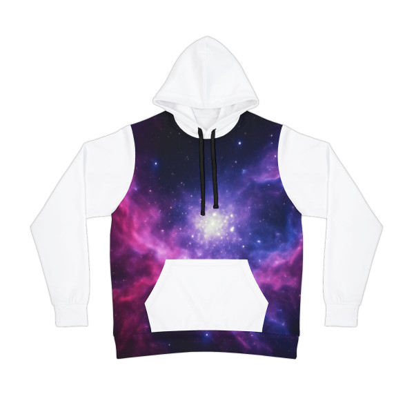 Ethereal Cosmic Voyage - Athletic Hoodie (AOP)