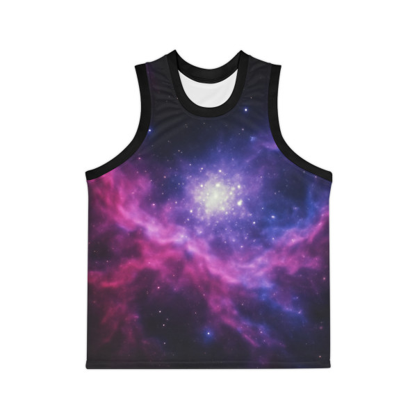 Ethereal Cosmic Voyage - Unisex Basketball Jersey (AOP)