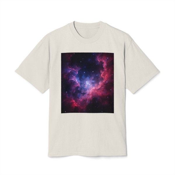 Ethereal Cosmic Voyage - Unisex Heavy Faded Tee