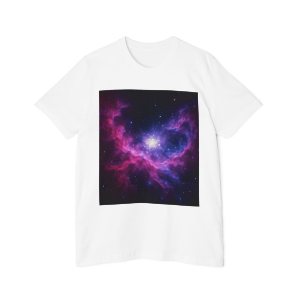 Ethereal Cosmic Voyage - USA-Made Unisex Short-Sleeve Jersey T-Shirt