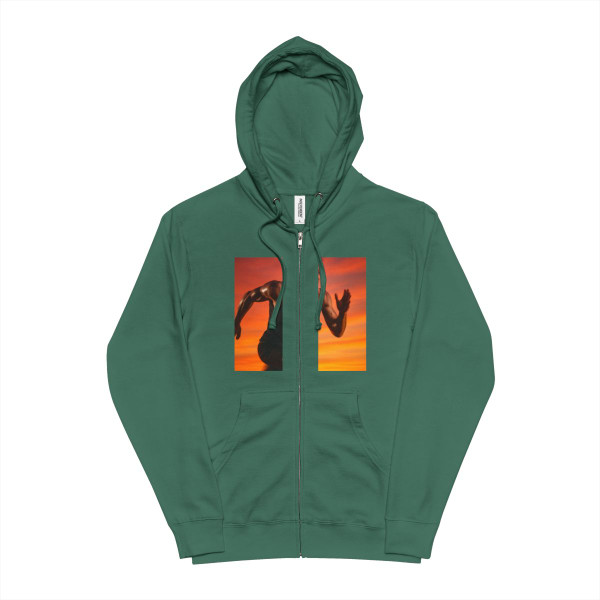 Endurance Spirit Unleashed - Unisex Fleece Zip Up Hoodie