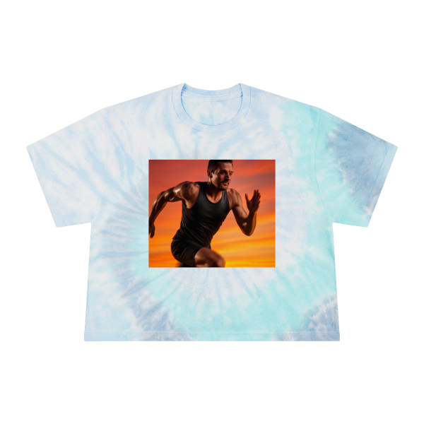 Endurance Spirit Unleashed - Women's Tie-Dye Crop Tee