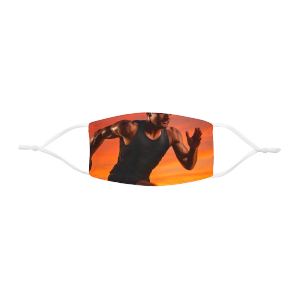 Endurance Spirit Unleashed - Snug-Fit Polyester Face Mask