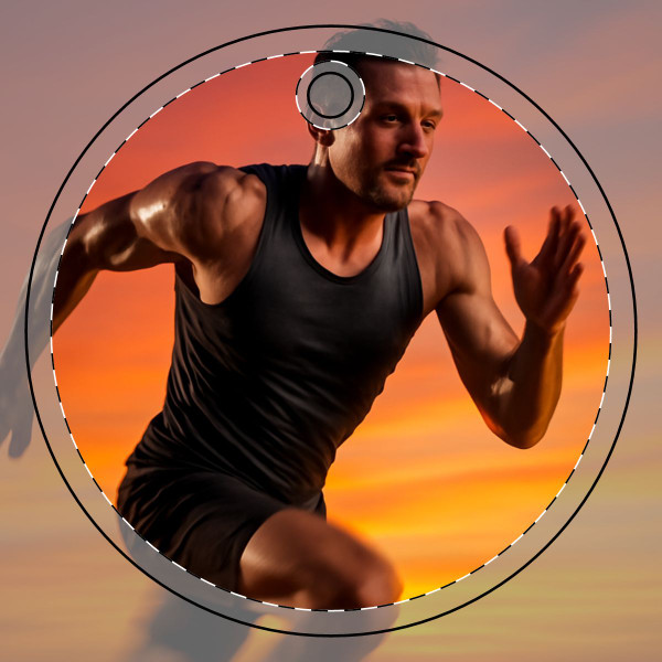 Endurance Spirit Unleashed - Ceramic Ornament, 2-Side Print