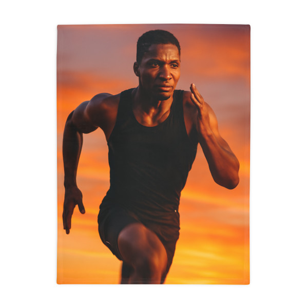 Endurance Spirit Unleashed - Plush Fleece Blanket