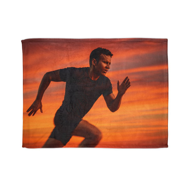 Endurance Spirit Unleashed - Soft Polyester Blanket