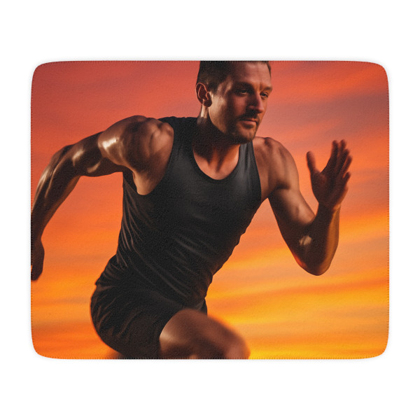 Endurance Spirit Unleashed - Tan Sherpa Blanket