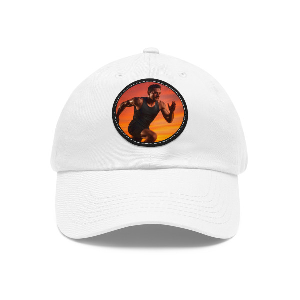 Endurance Spirit Unleashed - Dad Hat with Leather Patch (Round)