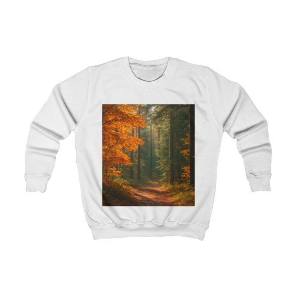 Golden Autumn Retreat - Kids Sweatshirt