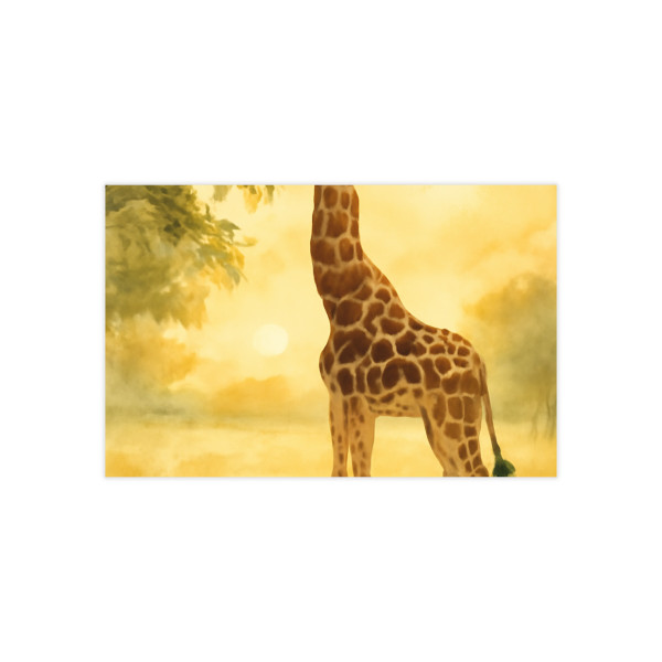 Gentle Giraffe Glow - Business Cards, 100pcs