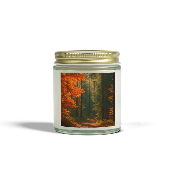 Golden Autumn Retreat - Scented Candles, Coconut Apricot Wax (4oz, 9oz)
