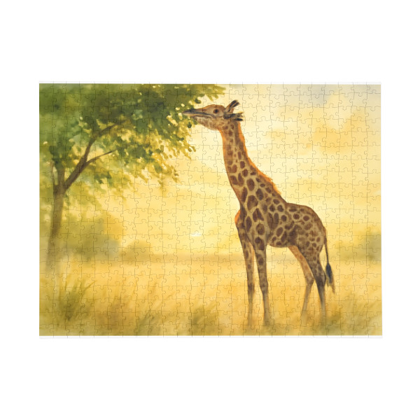 Gentle Giraffe Glow - Puzzle (96, 252, 500, 1000-Piece)