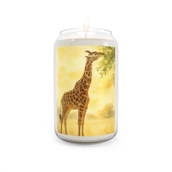 Gentle Giraffe Glow - Scented Soy Candles, 13.75oz