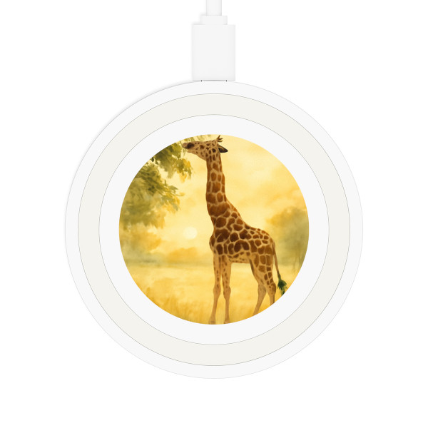 Gentle Giraffe Glow - Quake Wireless Charging Pad