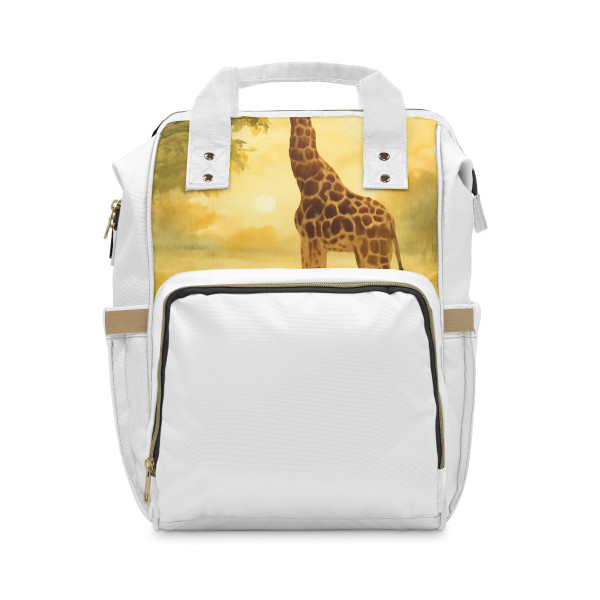 Gentle Giraffe Glow - Multifunctional Diaper Backpack