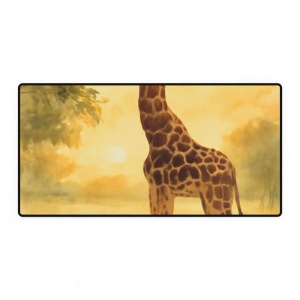 Gentle Giraffe Glow - Desk Mats