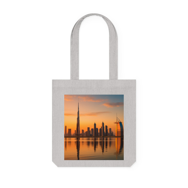 Dubai Desert Mirage - Woven Tote Bag