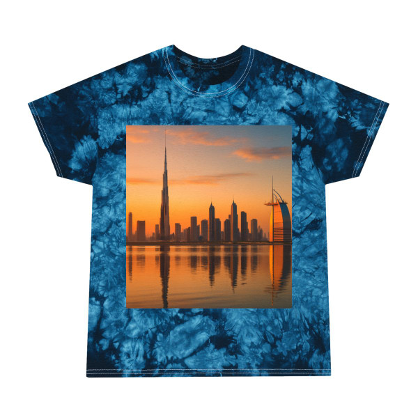 Dubai Desert Mirage - Tie-Dye Tee, Crystal