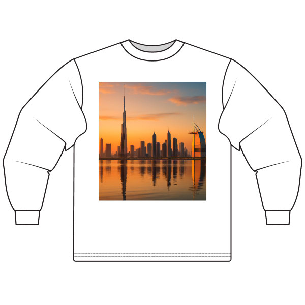 Dubai Desert Mirage - Unisex Long Sleeve T-Shirt
