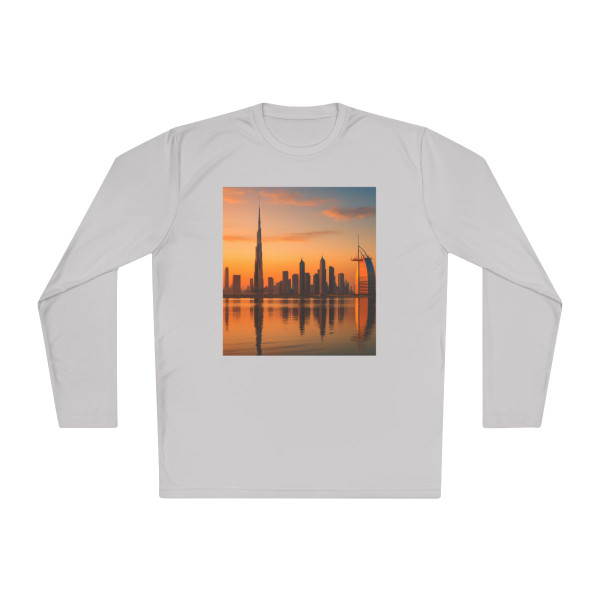 Dubai Desert Mirage - Unisex Lightweight Long Sleeve Tee