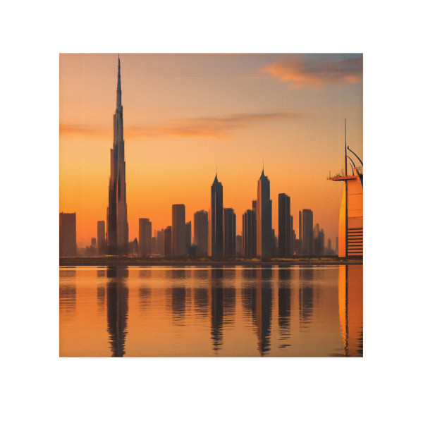 Dubai Desert Mirage - Face Towel