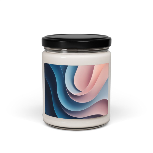 Fluid Harmony Waves - Scented Soy Candle, 9oz