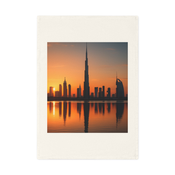 Dubai Desert Mirage - Cotton Tea Towel