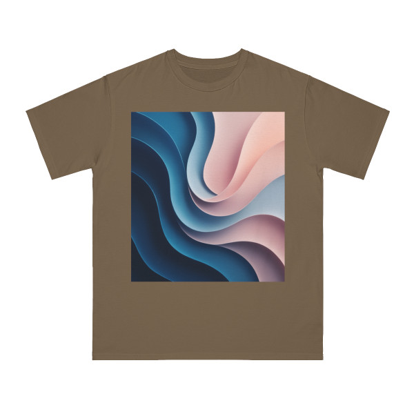 Fluid Harmony Waves - Organic Unisex Classic T-Shirt