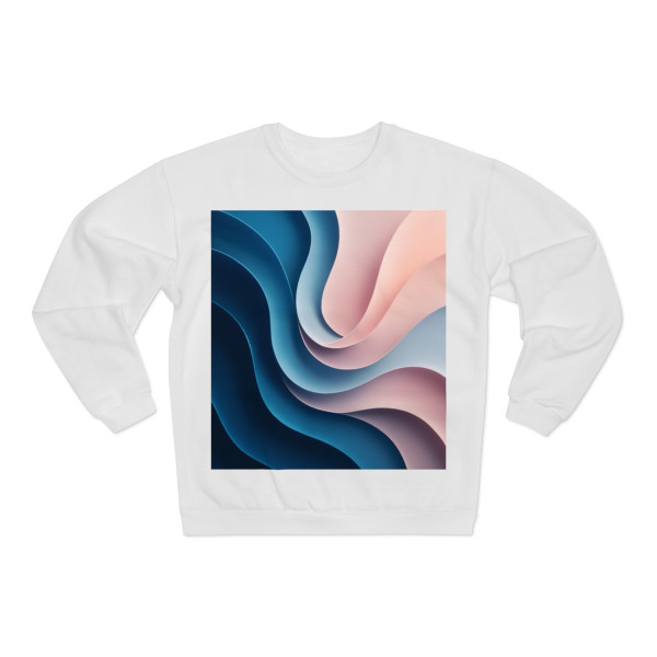 Fluid Harmony Waves - Unisex Crew Neck Sweatshirt (EU)