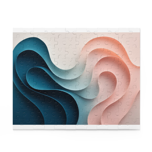 Fluid Harmony Waves - Puzzle (120, 252, 500-Piece)