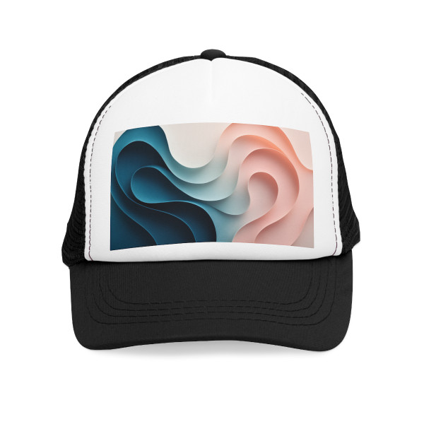 Fluid Harmony Waves - Mesh Cap