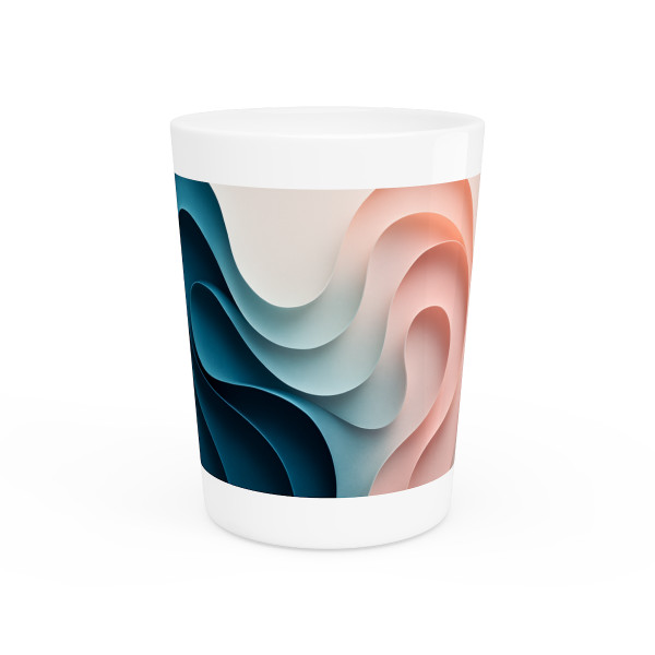 Fluid Harmony Waves - Shot Glass