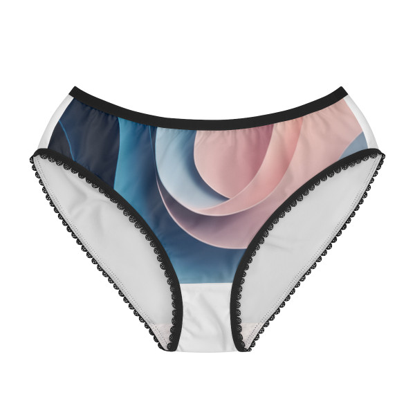 Fluid Harmony Waves - Women's Briefs (AOP)