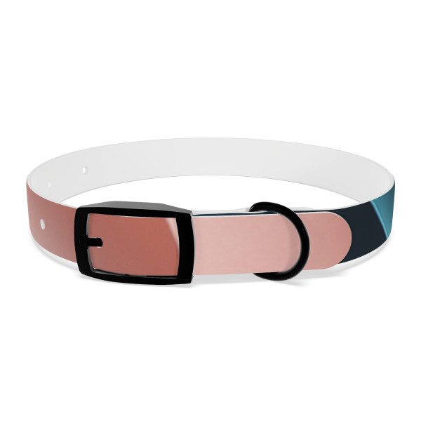Fluid Harmony Waves - Dog Collar