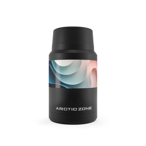 Fluid Harmony Waves - Titan Copper Insulated Food Storage