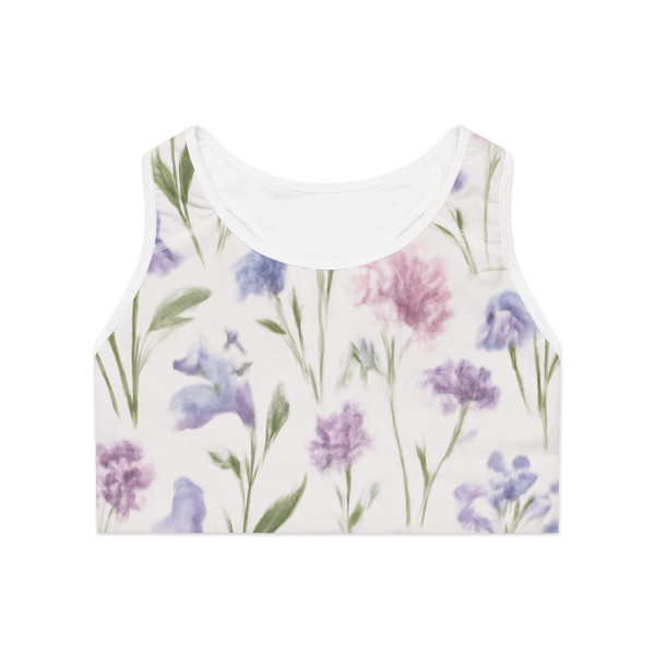 Charming Meadow Bliss - Sports Bra (AOP)