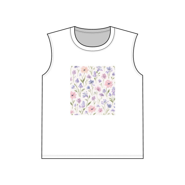 Charming Meadow Bliss - Unisex Jersey Muscle Tank