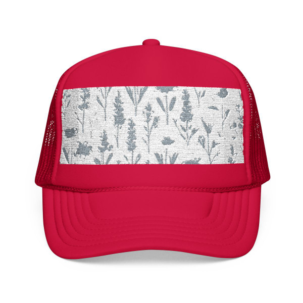 Charming Meadow Bliss - Foam Trucker Hat (Embroidery)