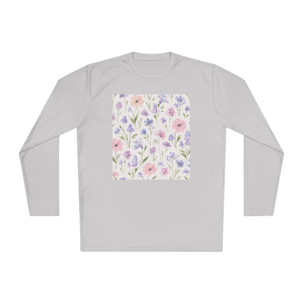 Charming Meadow Bliss - Unisex Lightweight Long Sleeve Tee