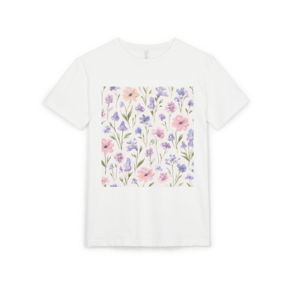 Charming Meadow Bliss - Unisex Sueded T-Shirt