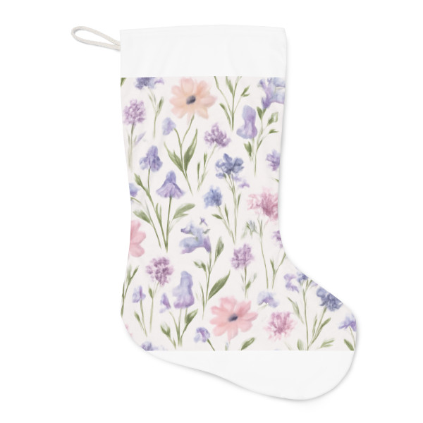 Charming Meadow Bliss - Santa Stocking