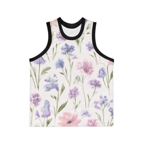 Charming Meadow Bliss - Unisex Basketball Jersey (AOP)