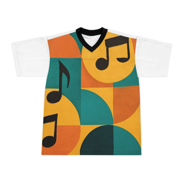 Timeless Vinyl Vibes - Unisex Football Jersey (AOP)